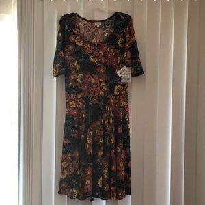 LulaRoe Nicole Dress 2XL